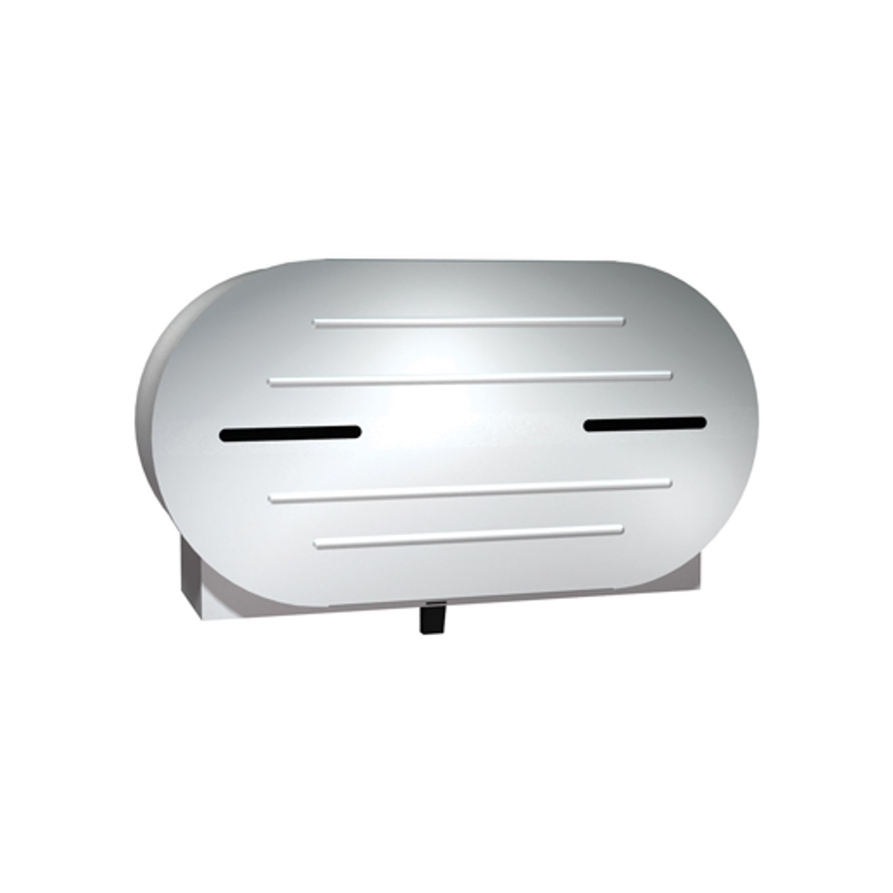 ASI Surface Mounted Jumbo Double Toilet Roll Dispenser