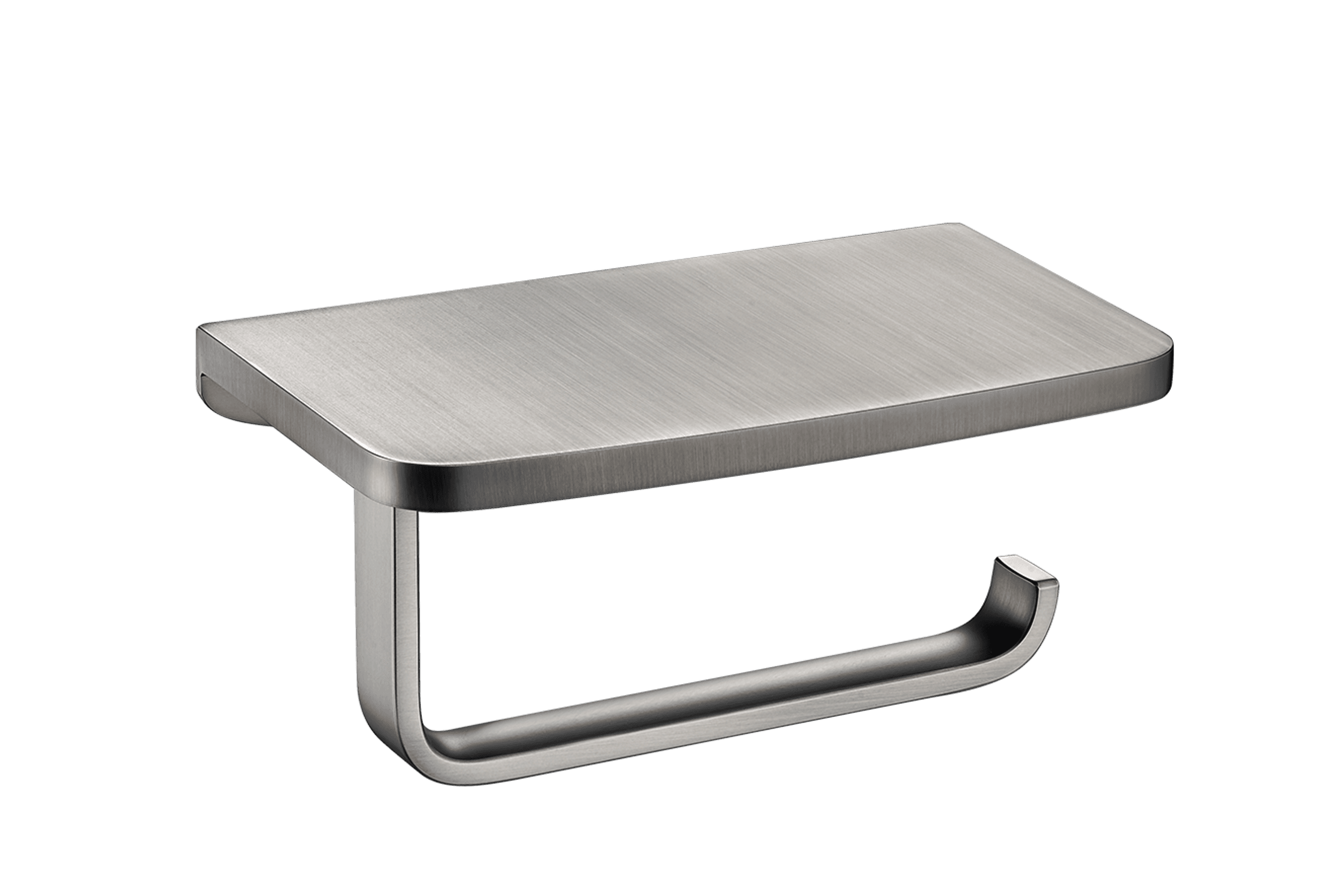 Cubic Toilet Roll Holder With Shelf