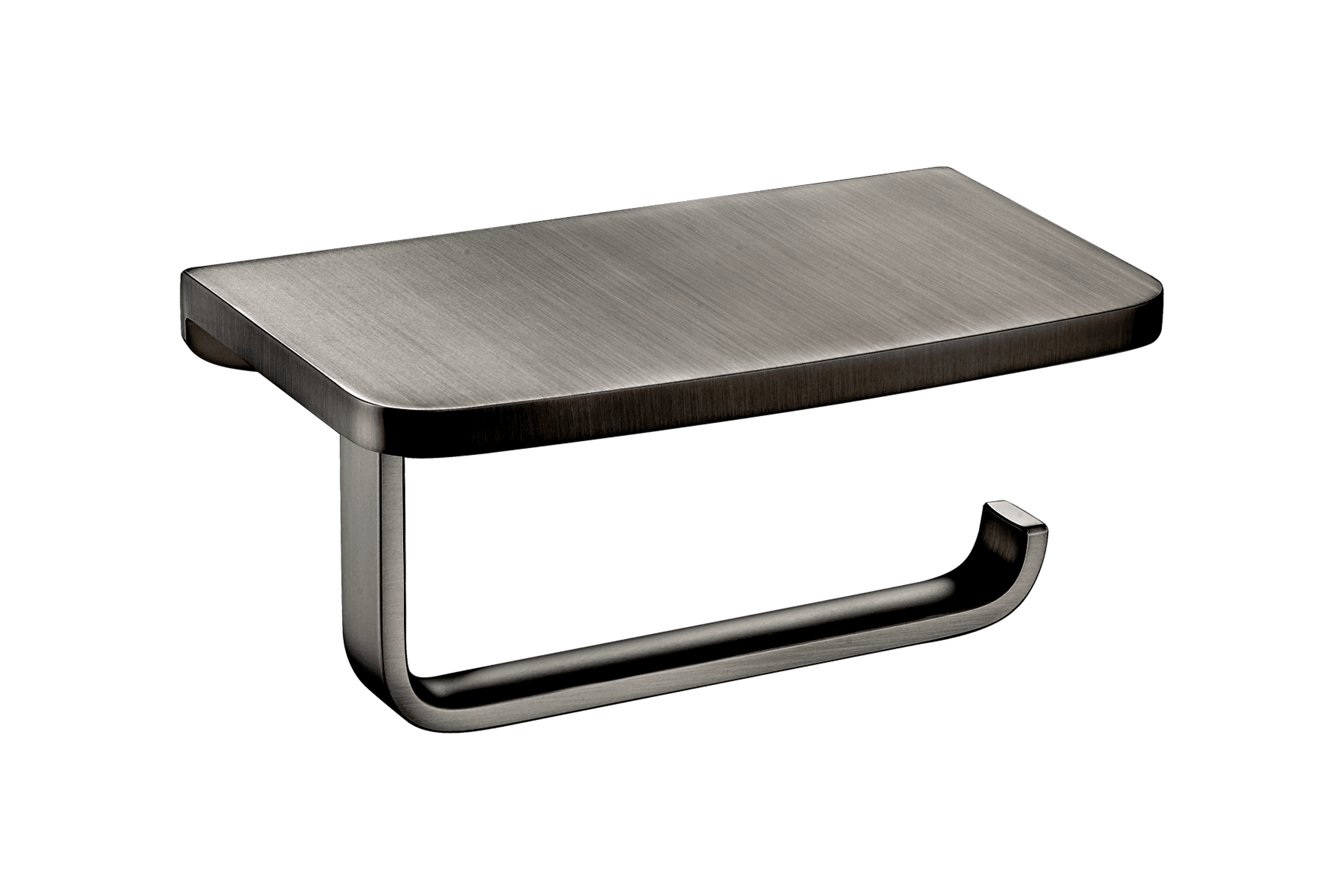 Cubic Toilet Roll Holder With Shelf