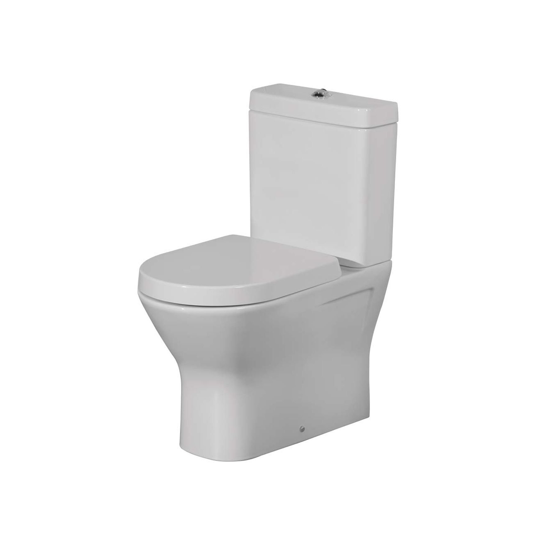Resort Quick Release Rimless Wall Faced Toilet Suite