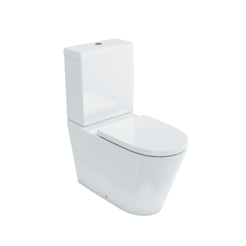 Sphere Easy Height Rimless Back-to-Wall Toilet Suite