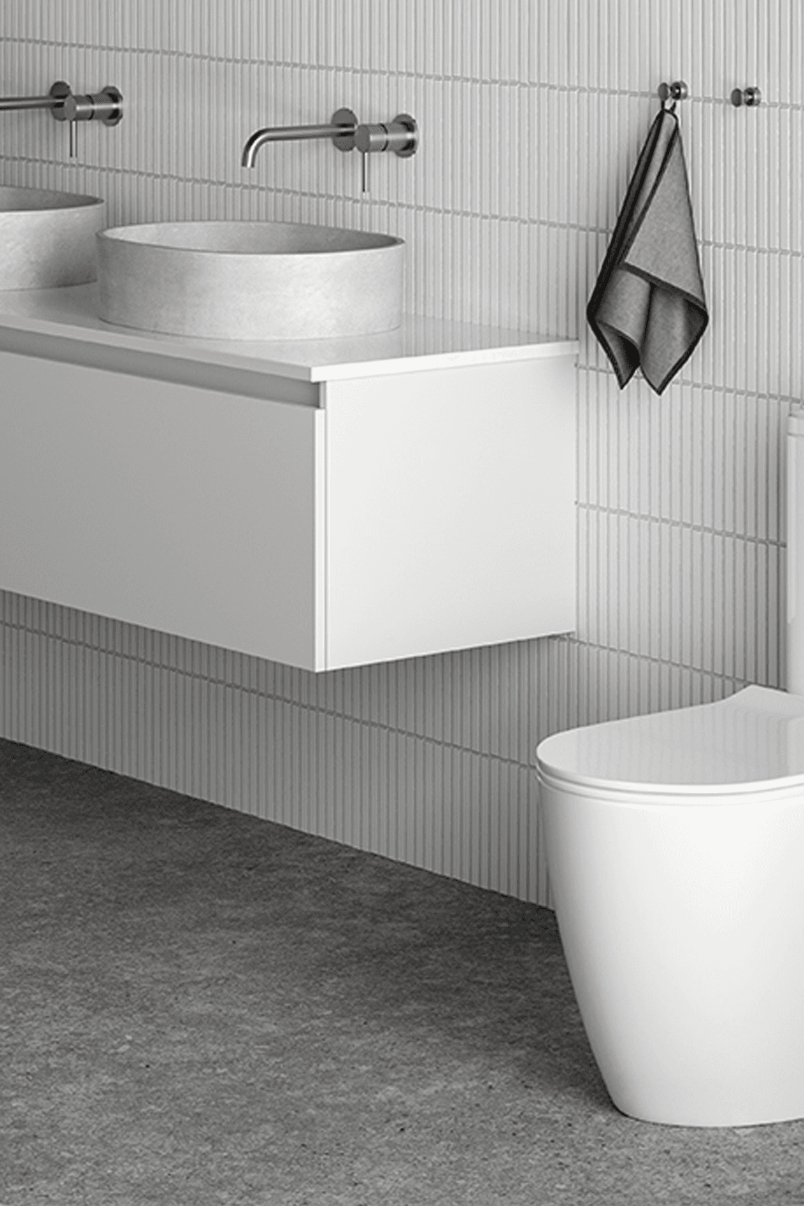 Uno Overheight CC Btw Toilet Suite