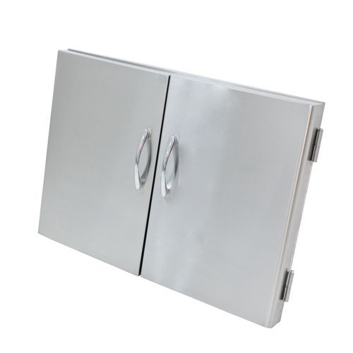 Grandfire Built In Additions - Stainless Steel Double Doors
