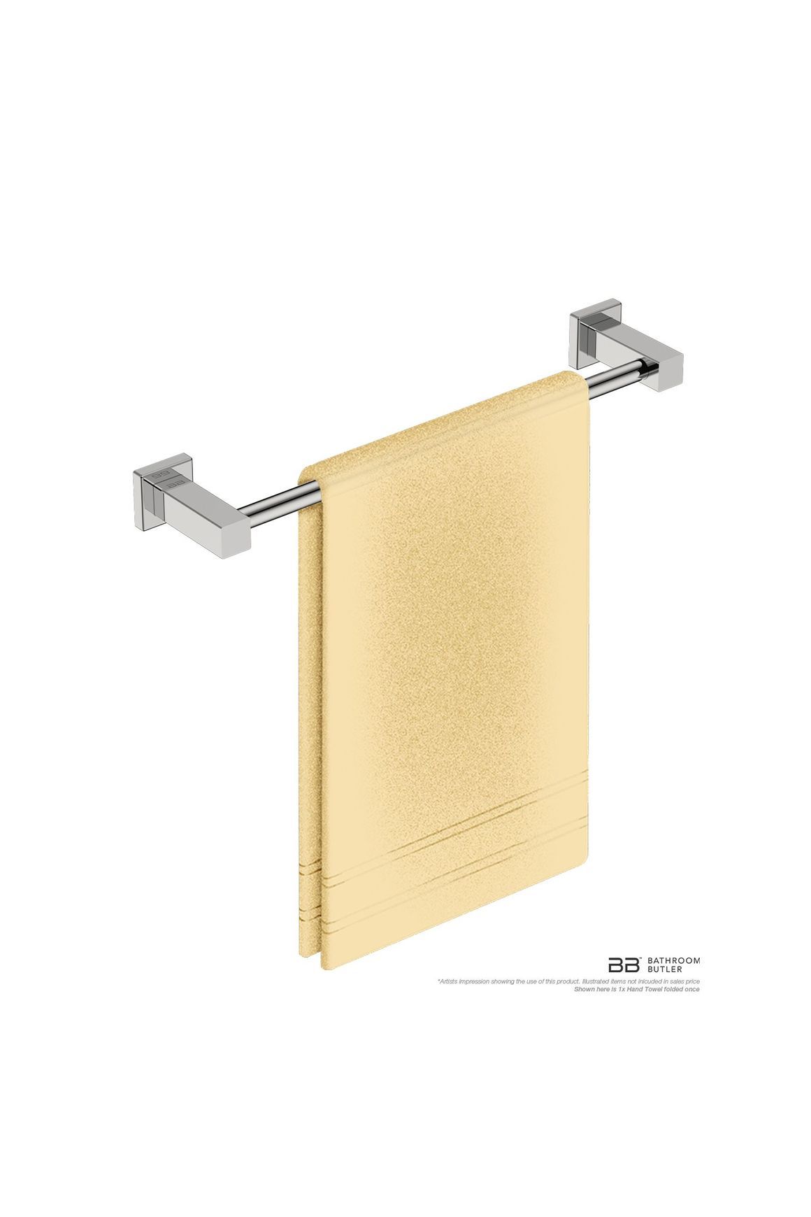 Single Towel Rail 430mm - 8500 Series Number 8570