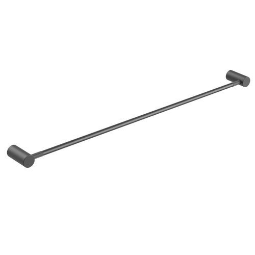 Caddence Single Towel Rail 800mm Gun Metal Grey