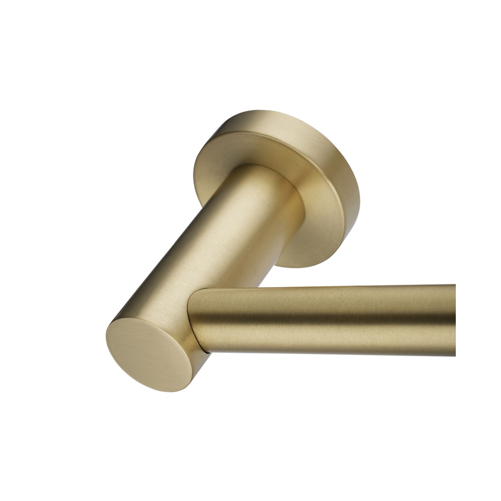 Lucid Pin Hand Towel Rail Light Brushed Brass