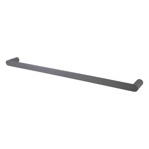Rushy Single Towel Rail 800mm Gun Metal Grey
