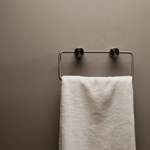 Zen SS316L Hand Towel Ring | Brushed Nickel