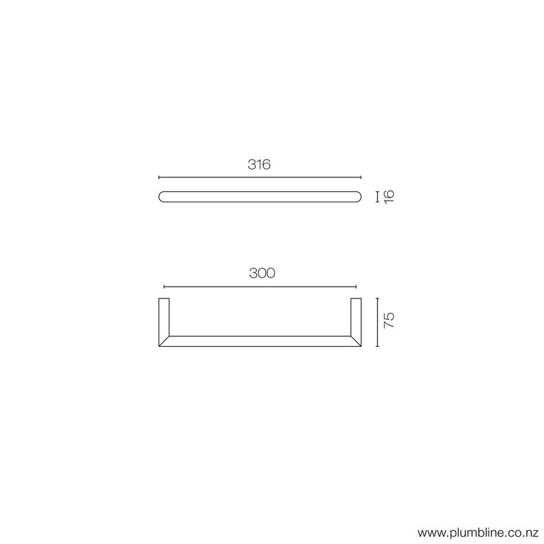 Young Towel Rail 300mm