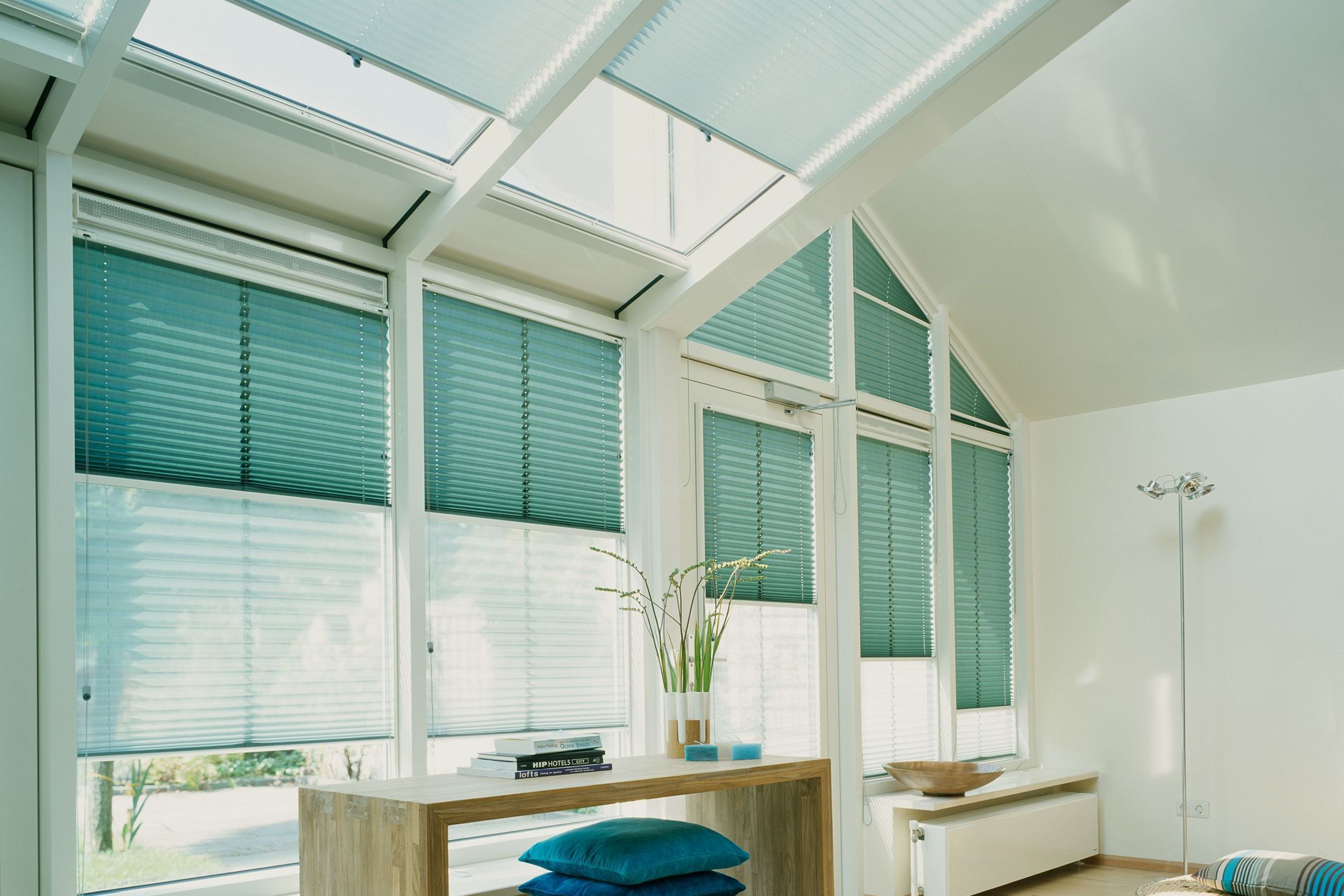 Fixed Frame Pleated Blind | Pleated Blinds