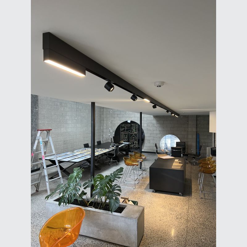 Magnetic Channel Track Light System