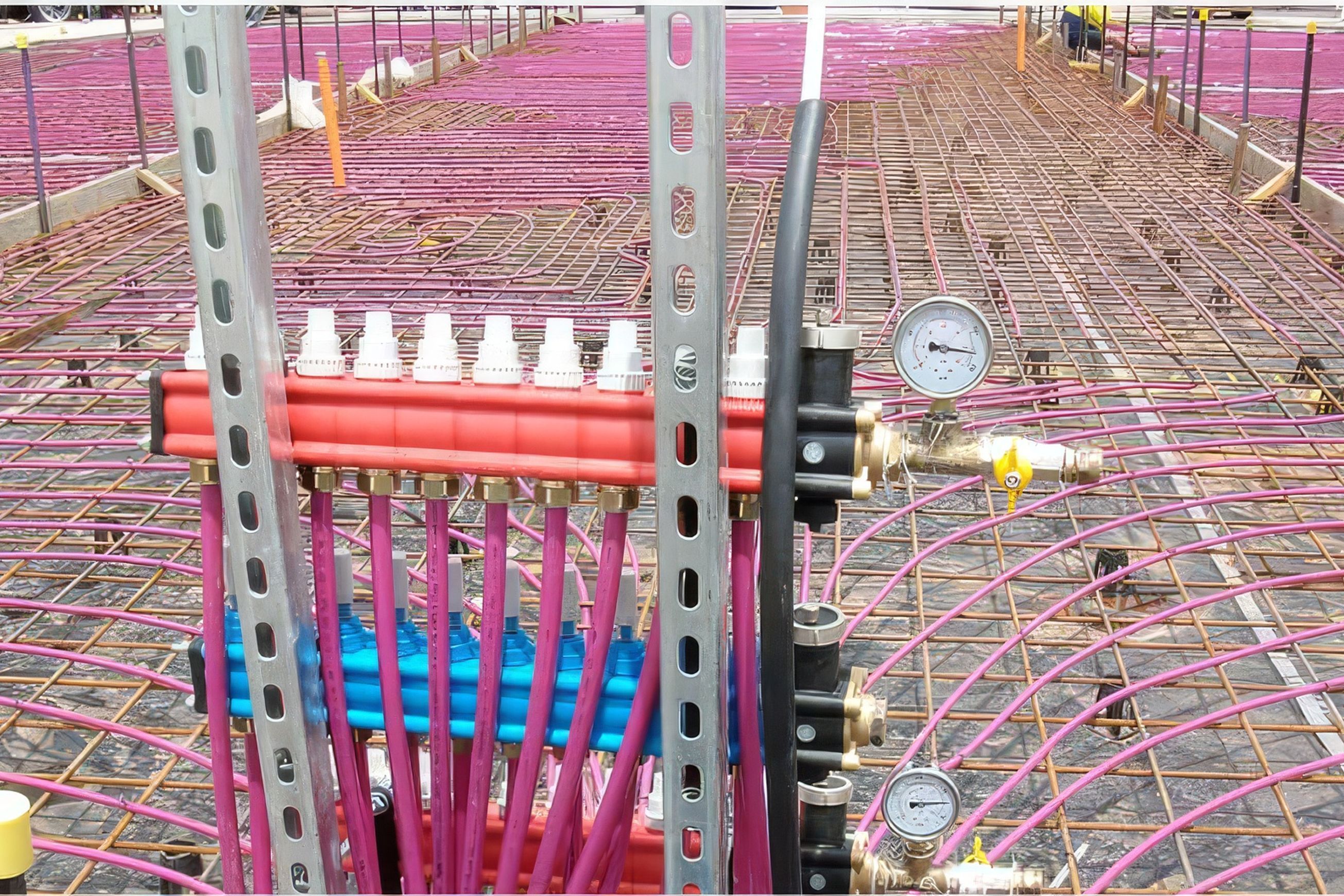 Slab Hydronic Floor Heating