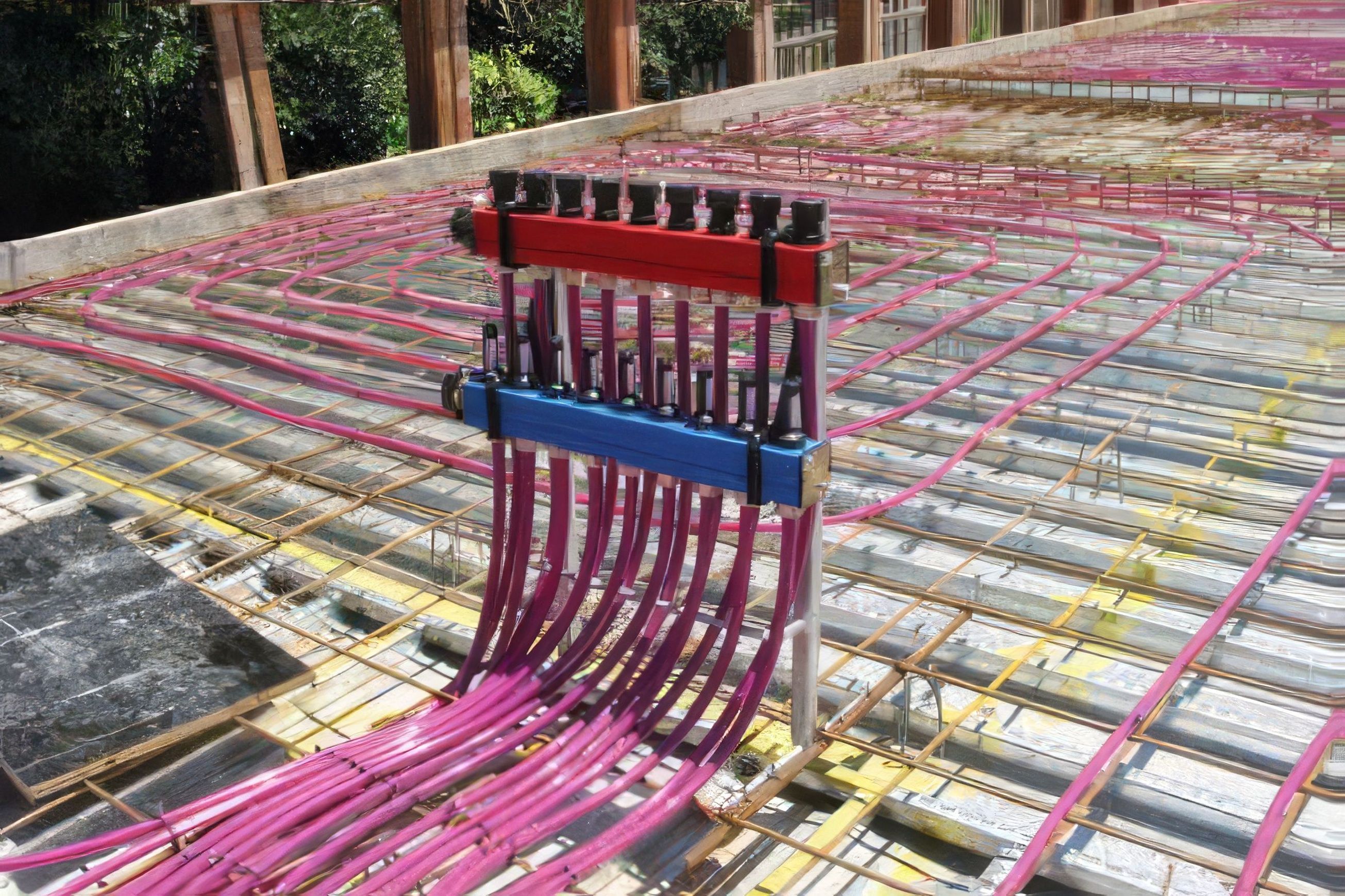 Slab Hydronic Floor Heating