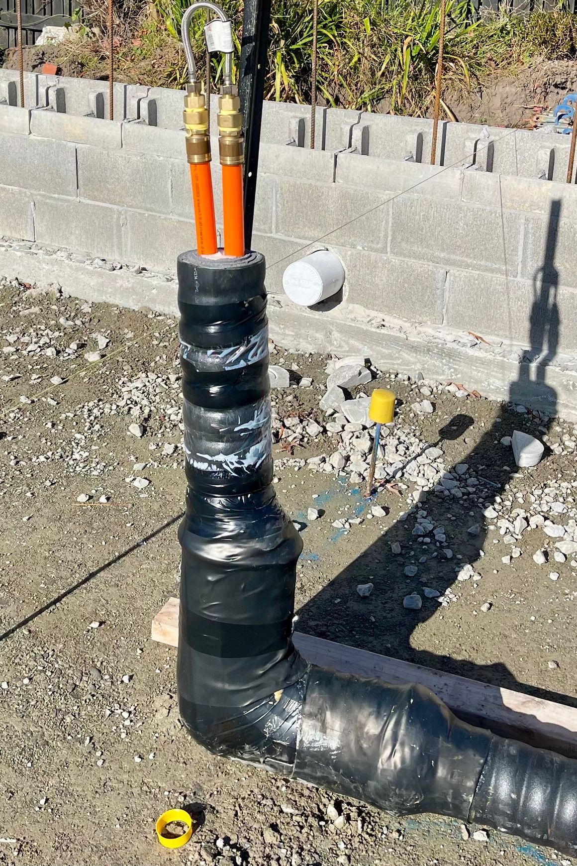 Rehau Rauvitherm Pre-Insulated Pipe Heating System