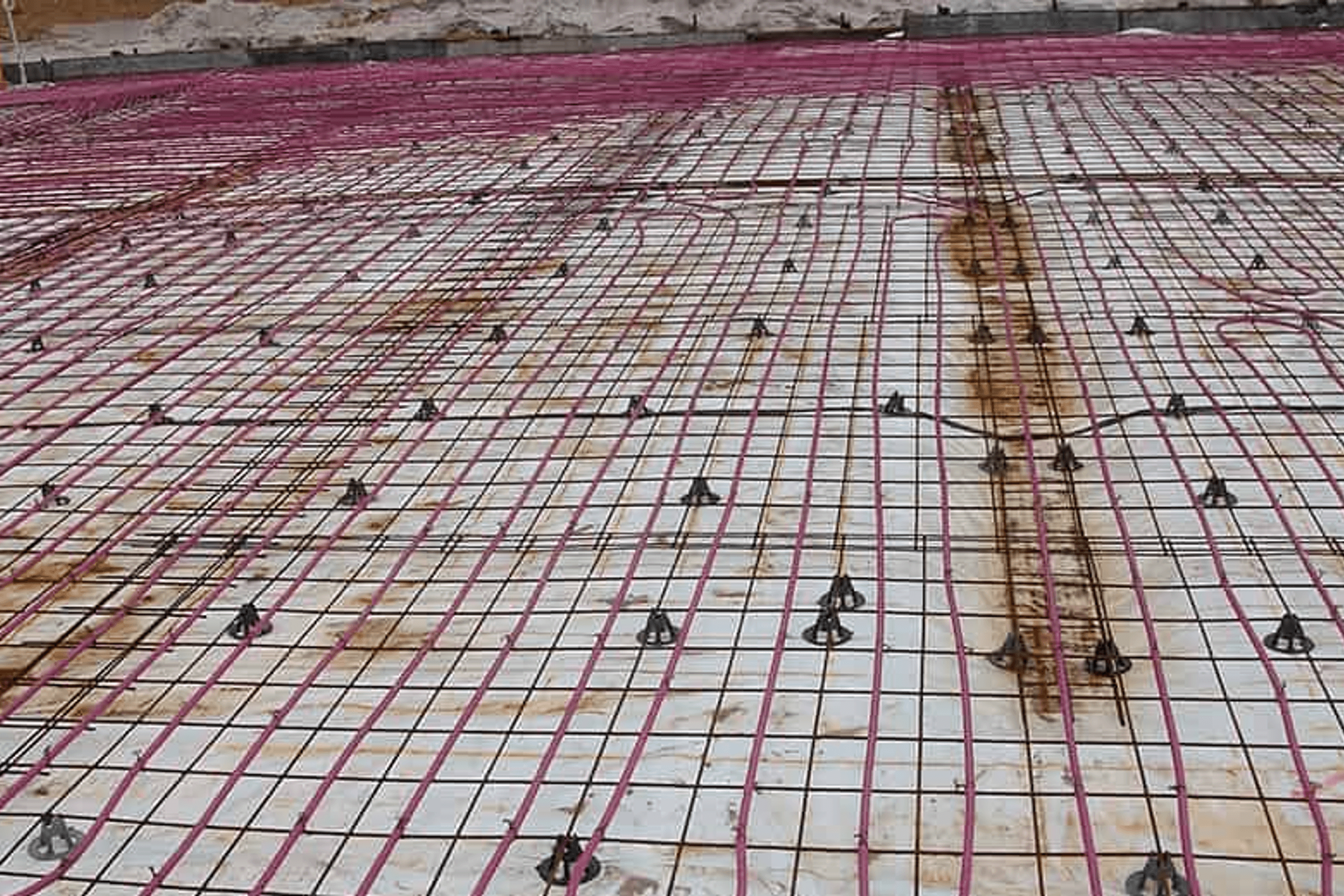Slab Hydronic Floor Heating