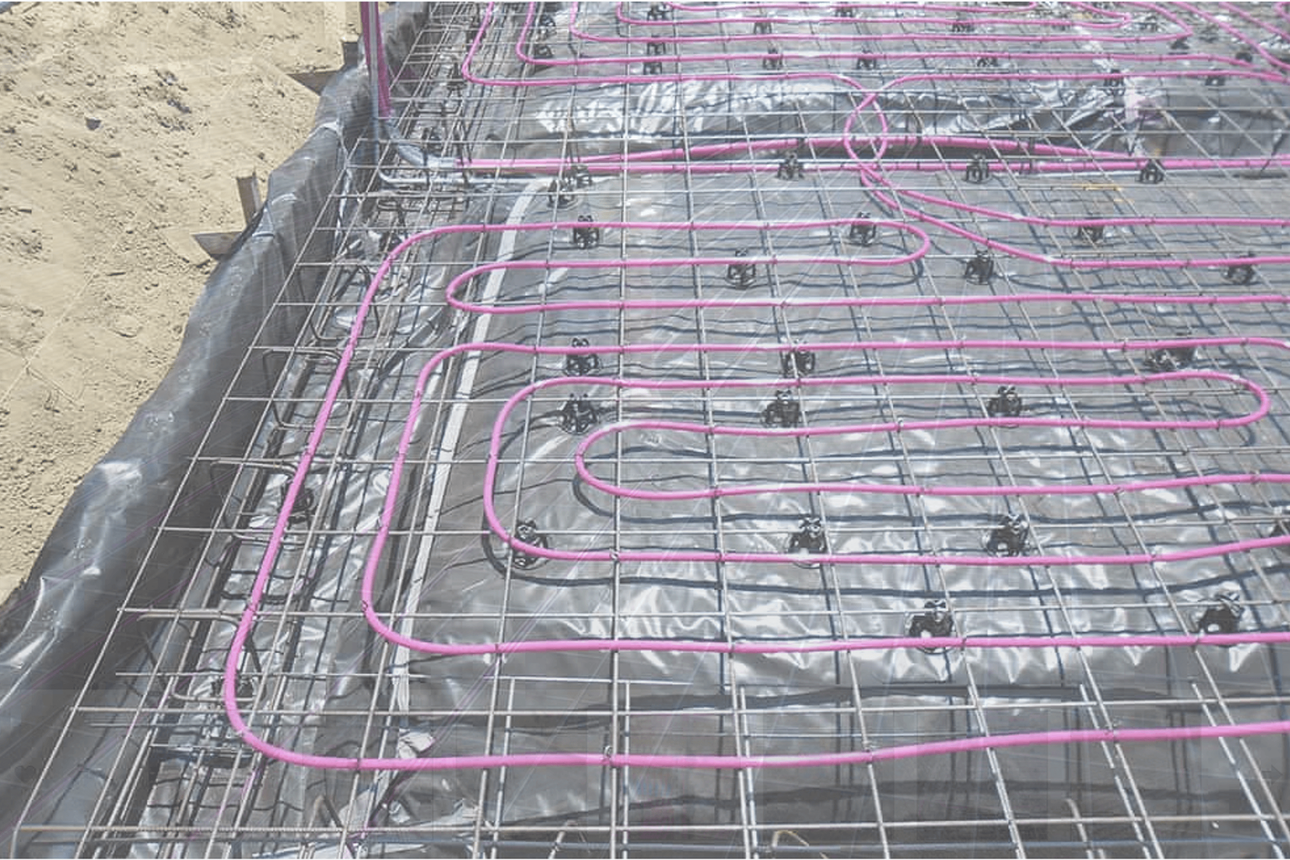 Slab Hydronic Floor Heating