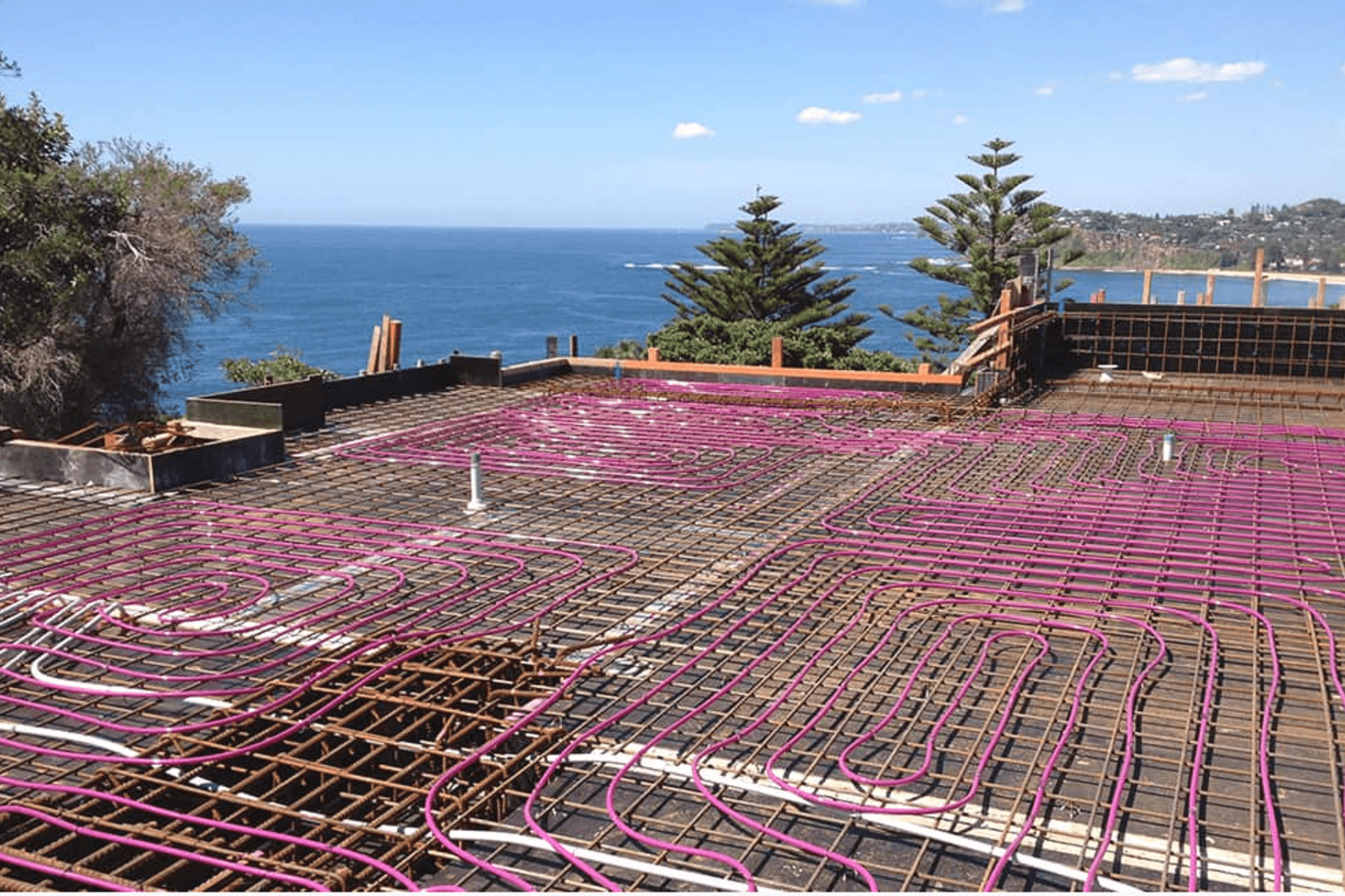 Slab Hydronic Floor Heating