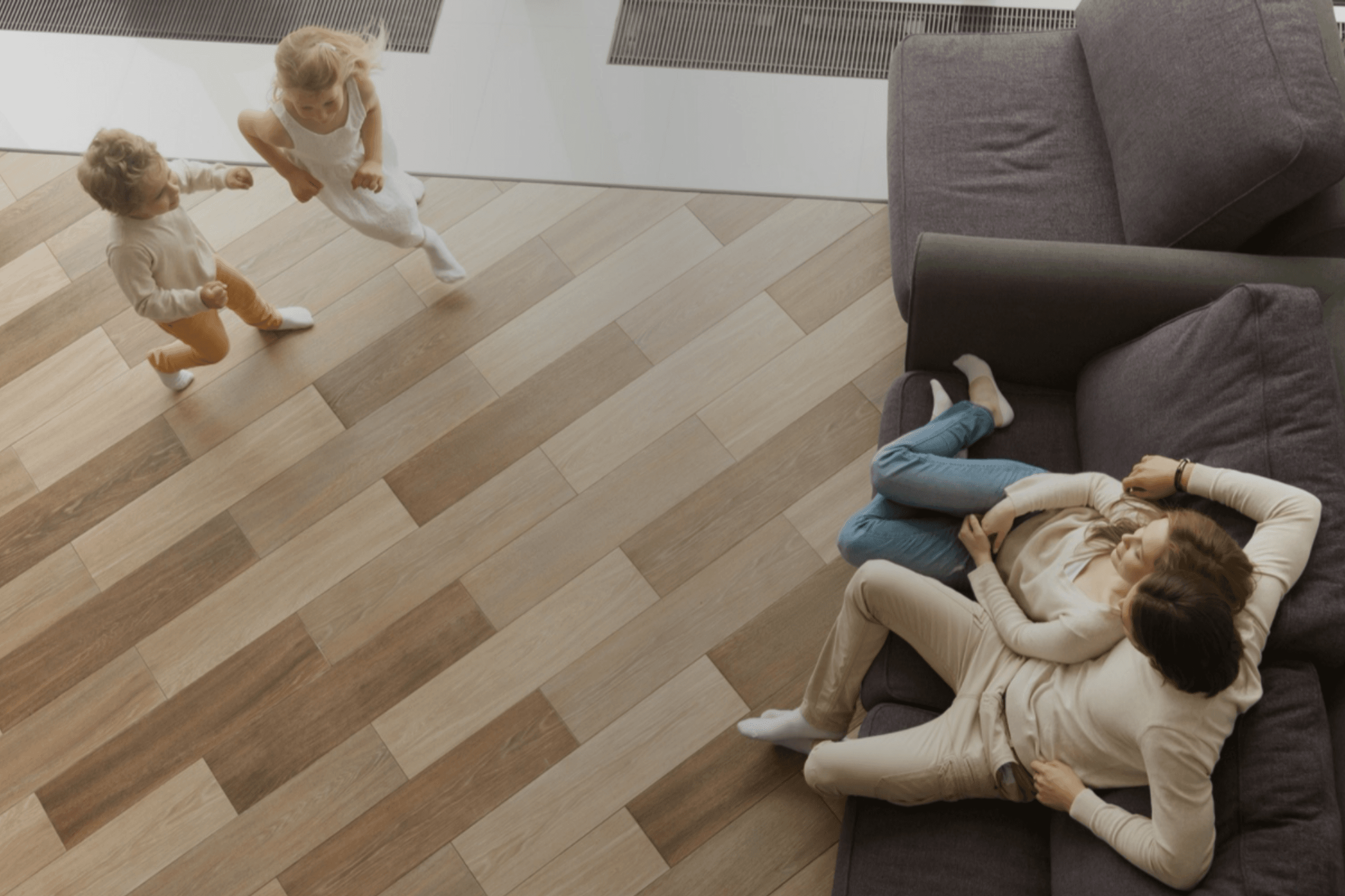 Underfloor Central Heating and Cooling System