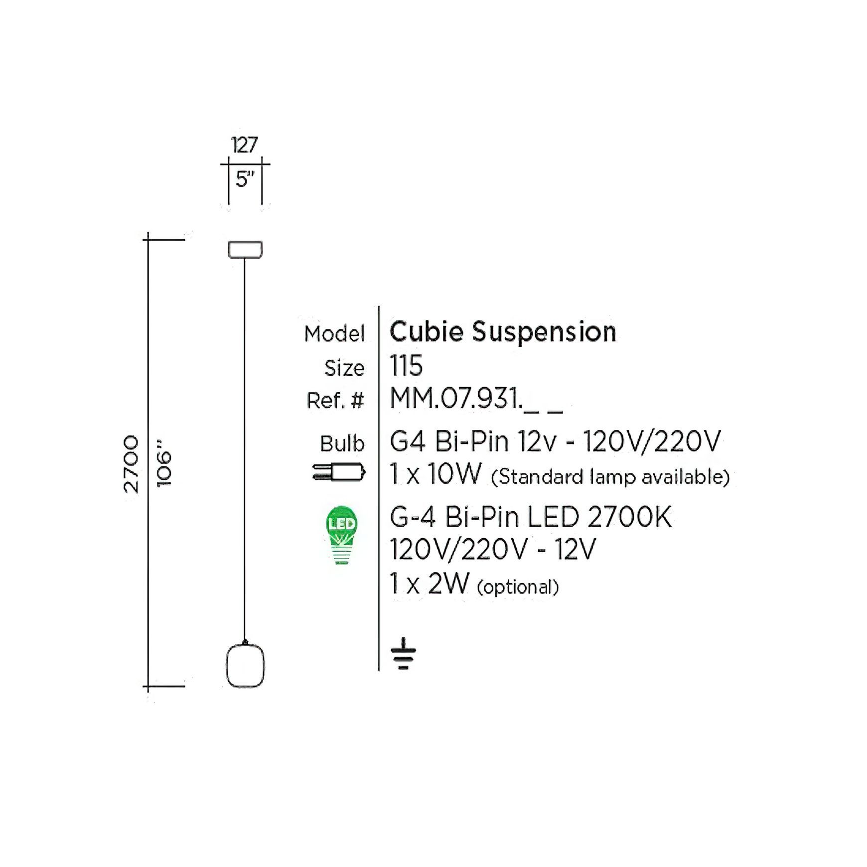 Cubie Pendant