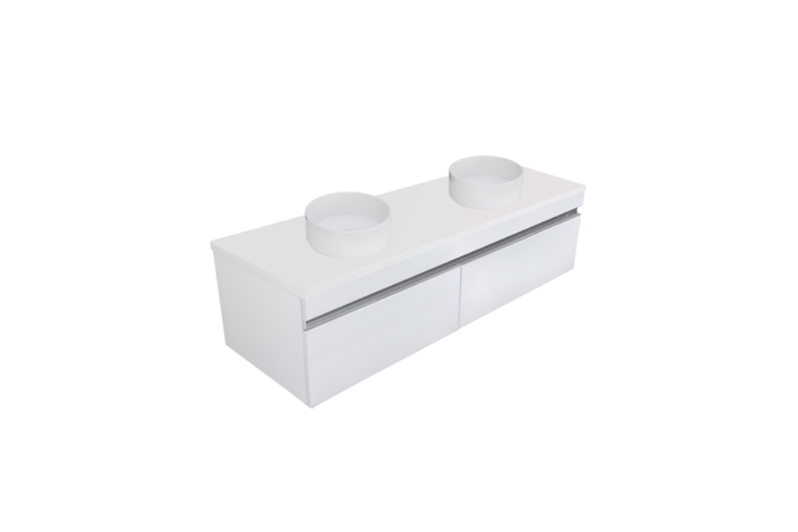 Vega Wall Hung Double Height Vanity