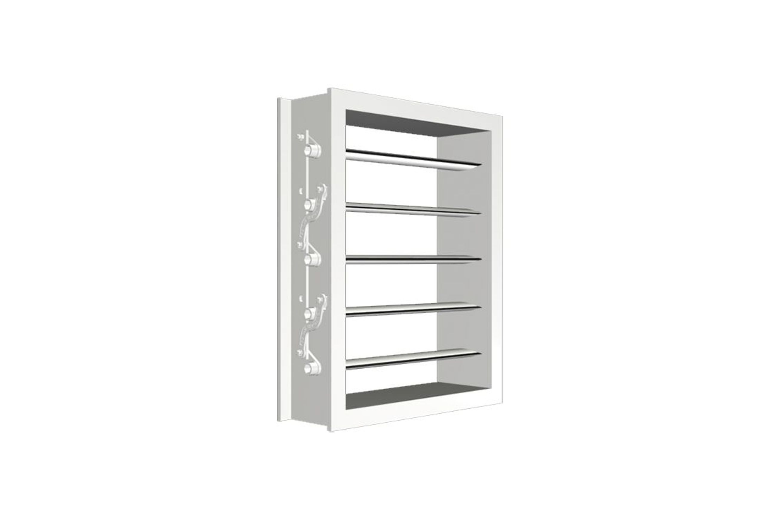 HCD-75 Small Profile Airfoil Volume Control Damper