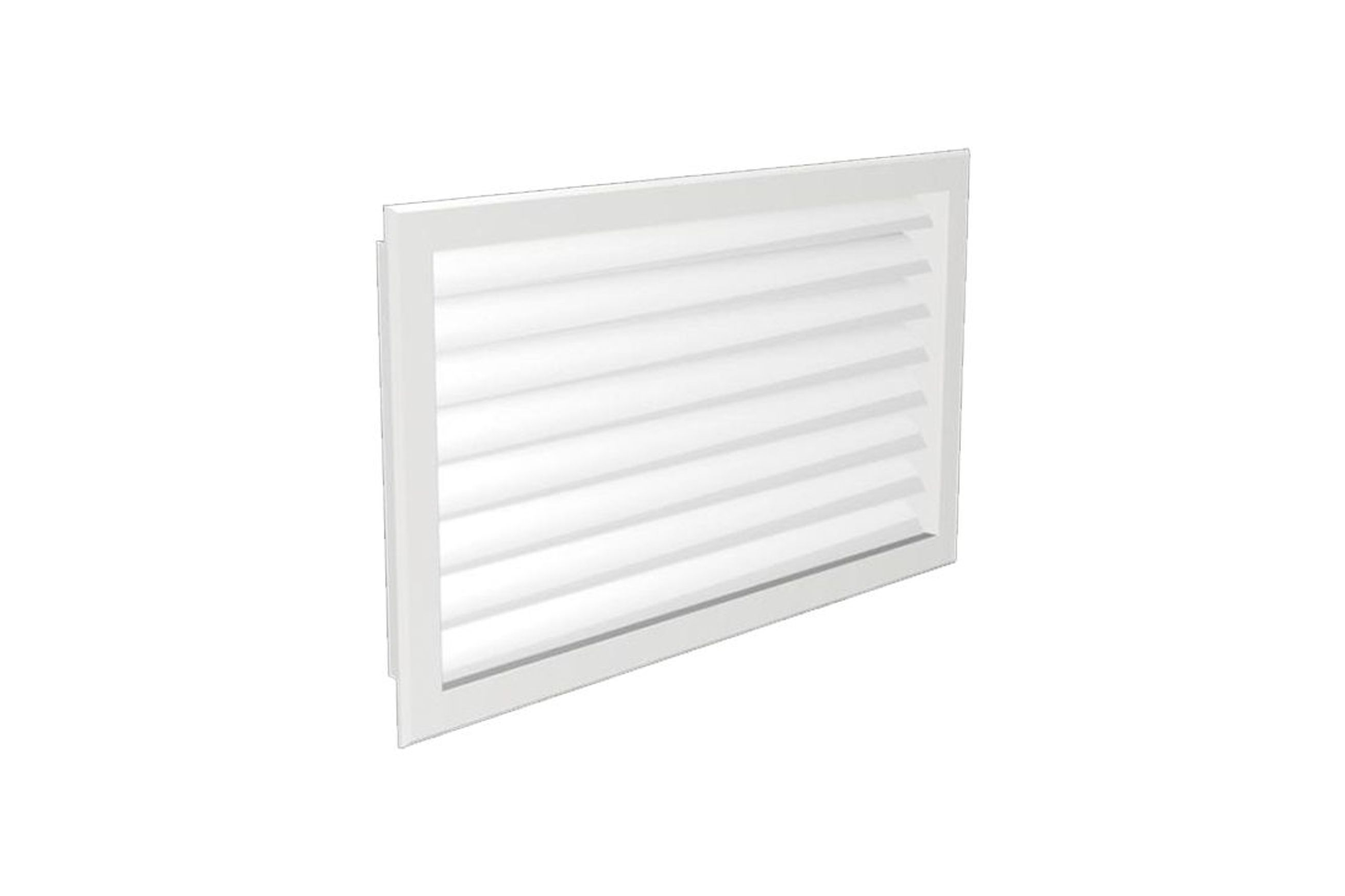 RL23 Return Air Curved Blade Half Chevron Louvre