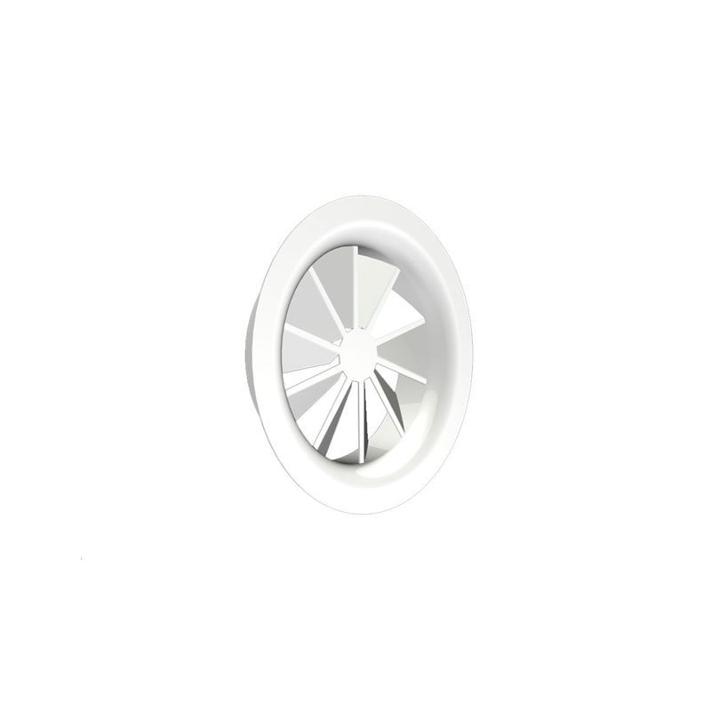 SFRA Swirl Fixed Round Aluminium Diffusers