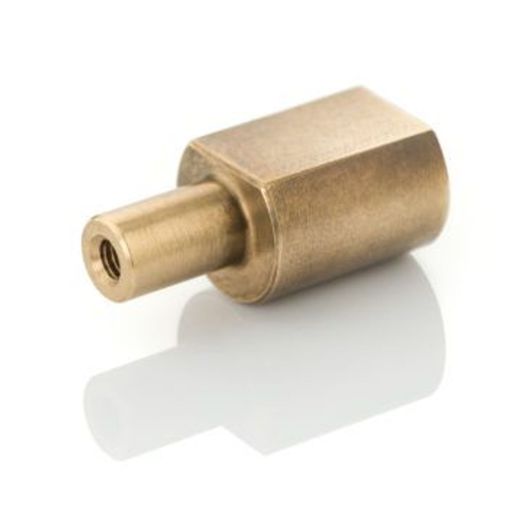 Joseph Giles - Solid Brass Cylindrical Shelf Support