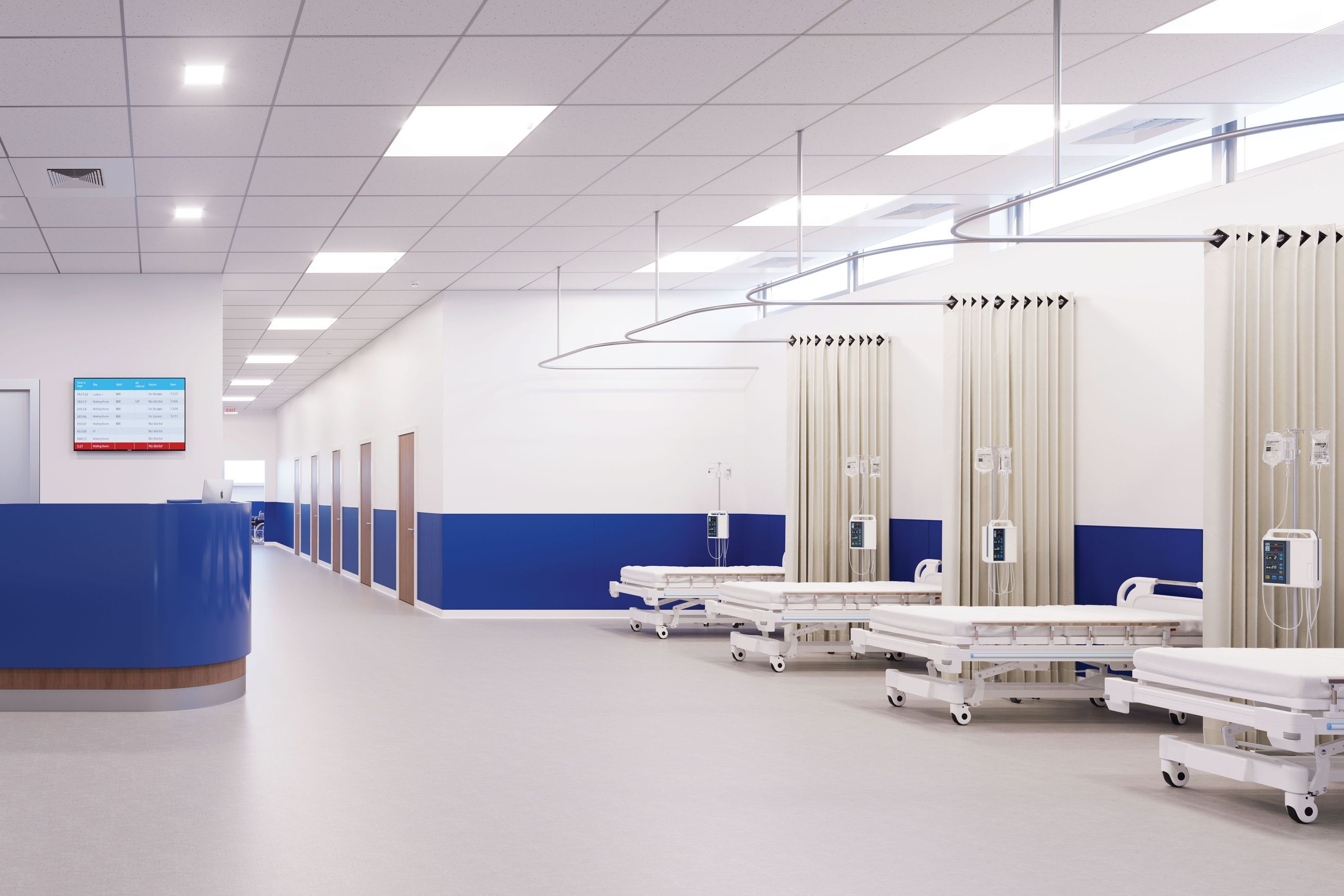 Altro Whiterock Satins™ Hygienic Wall Lining
