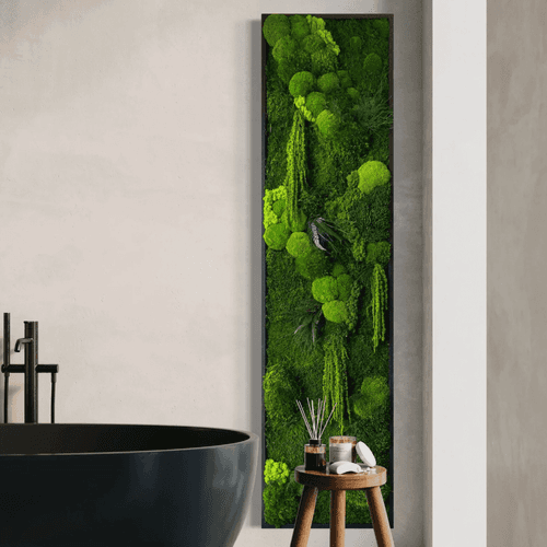 Moss Wall Art - Hanging Skinny Forest