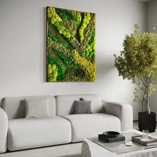 Moss Wall Art - Boca Oliva