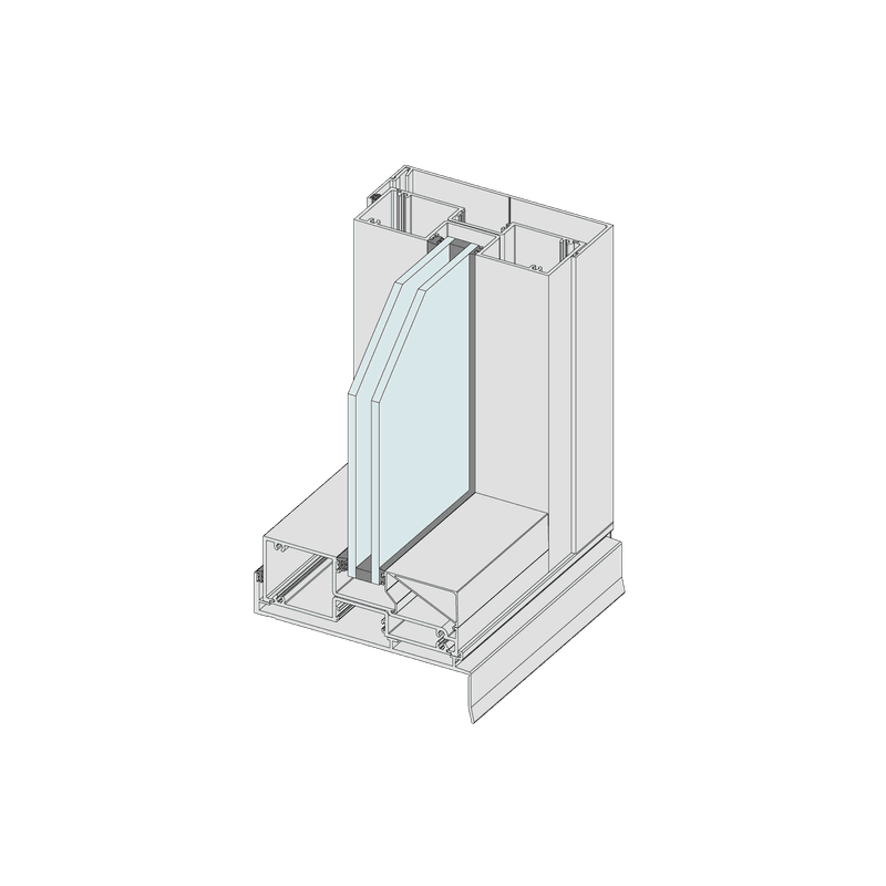 Elevate | Series 624 | Double Glazed 150mm Framing