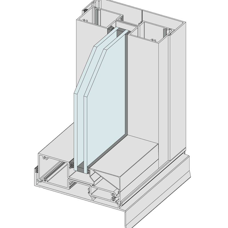 Elevate | Series 624 | Double Glazed 150mm Framing
