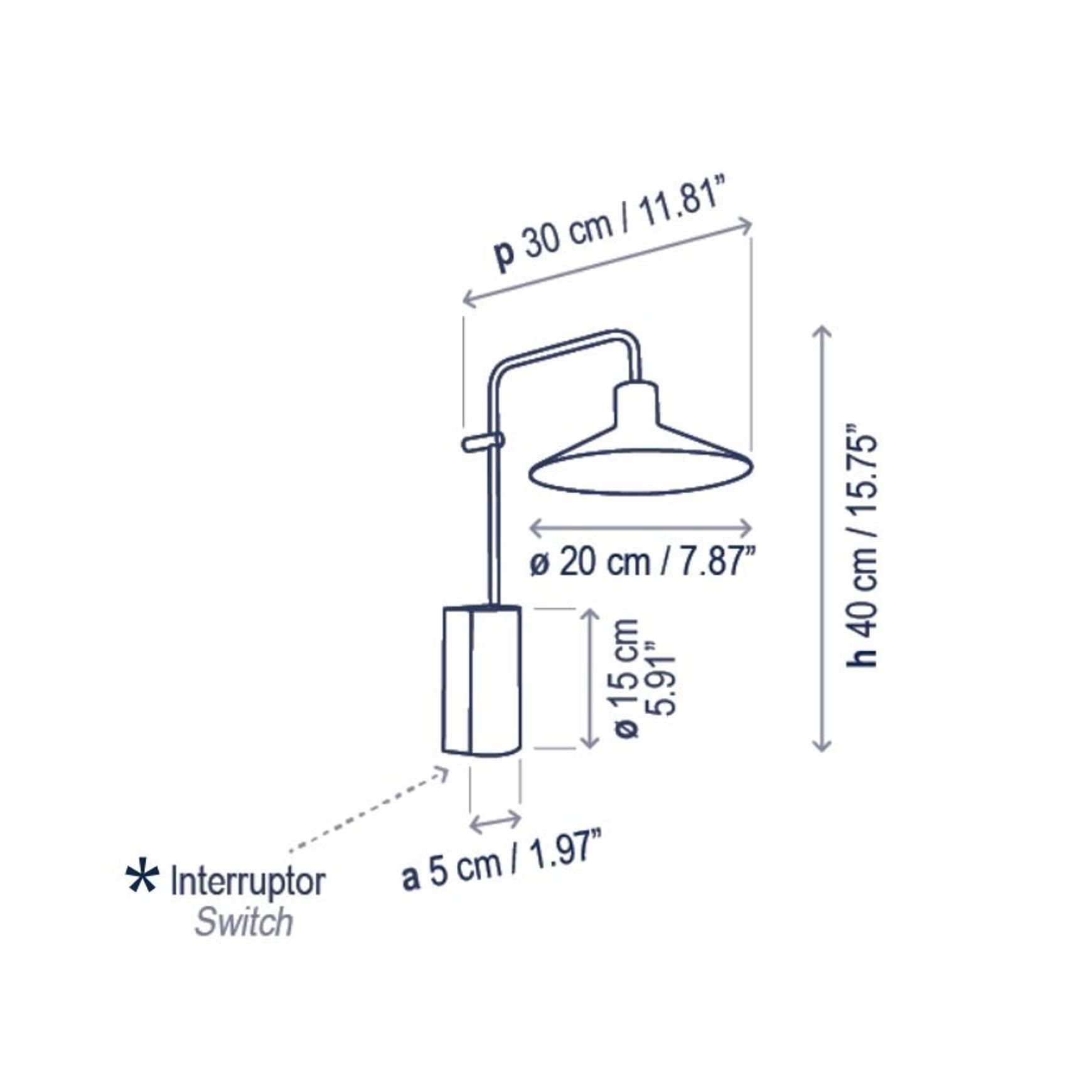 Platet A/02 Wall Light