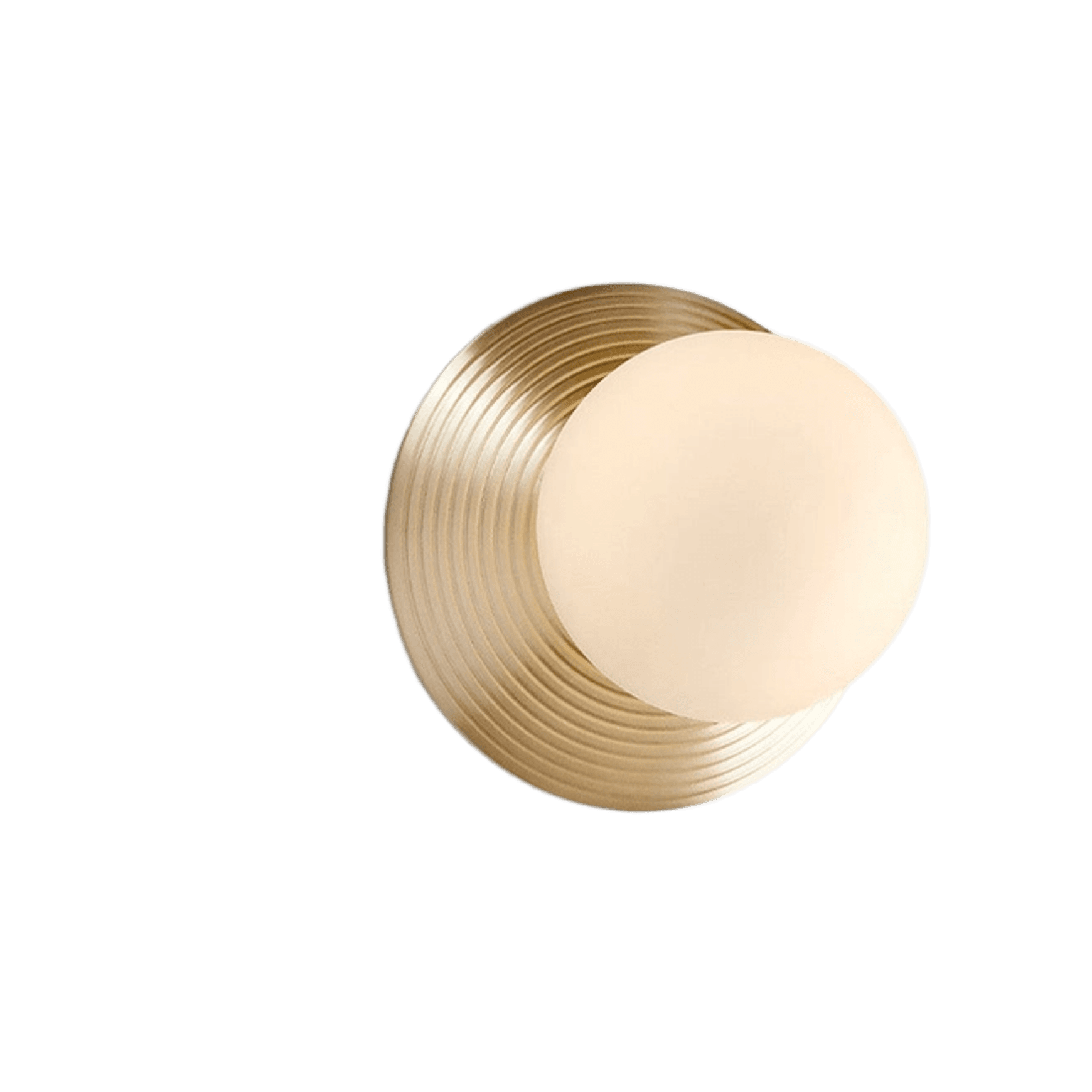 Orbit Brass Wall Light