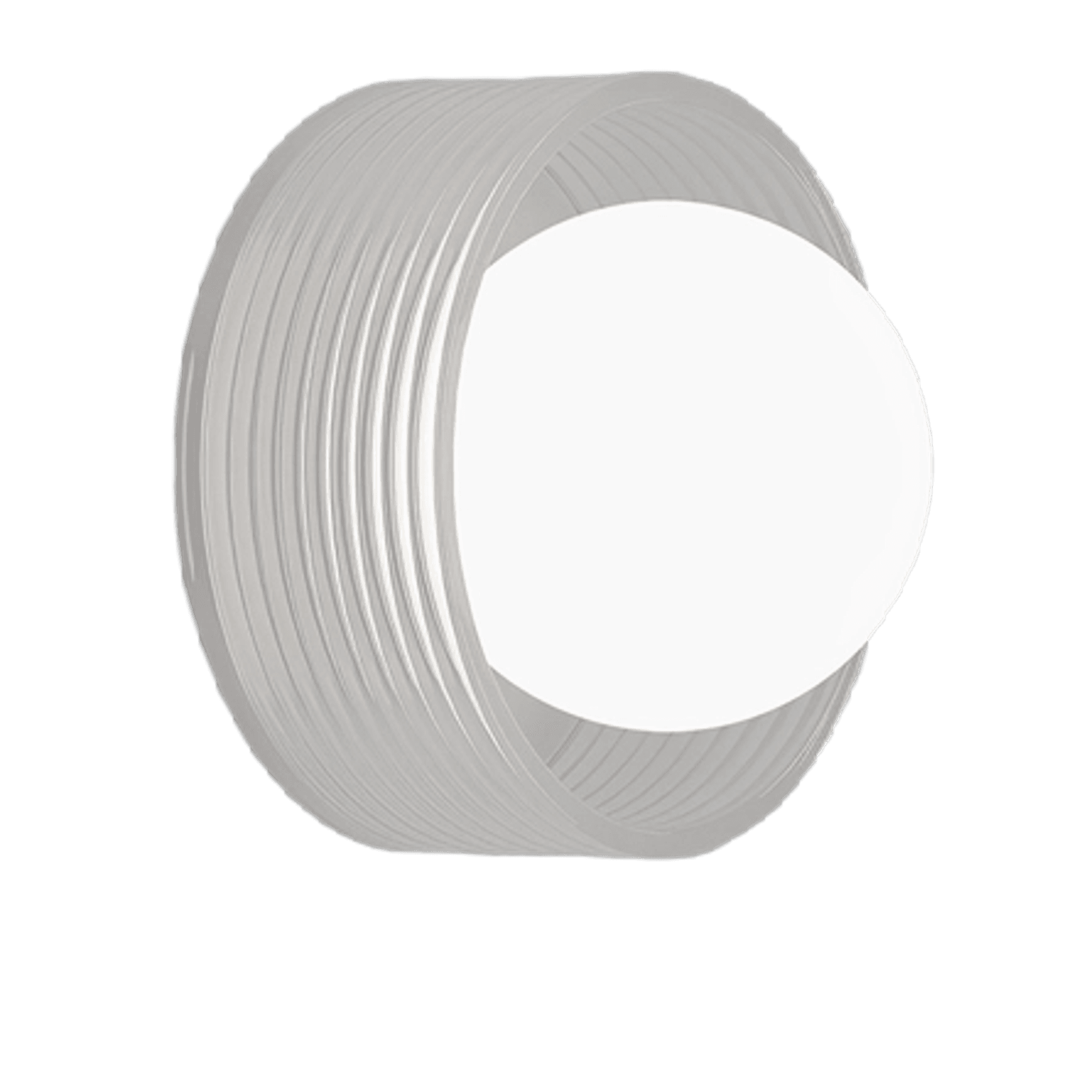 Orb Sur Ribbed Wall Light