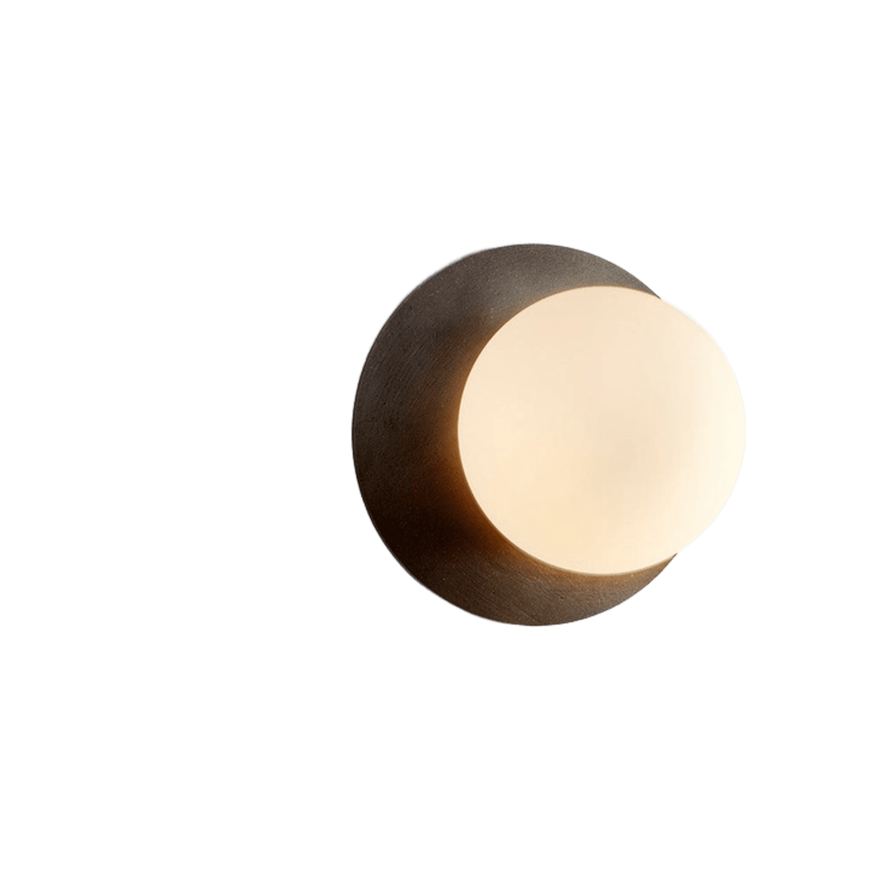 Orbit Brass Wall Light
