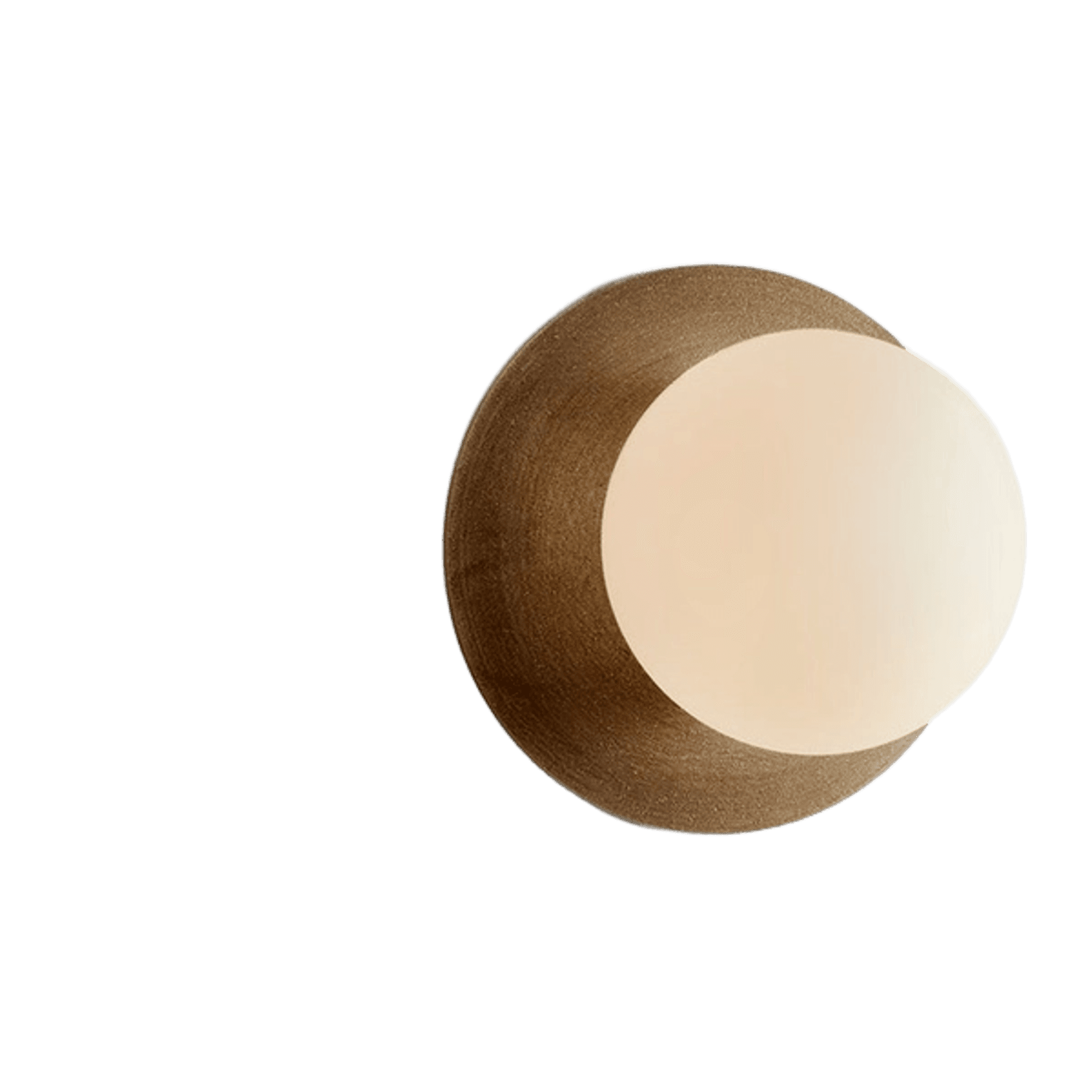 Orbit Brass Wall Light