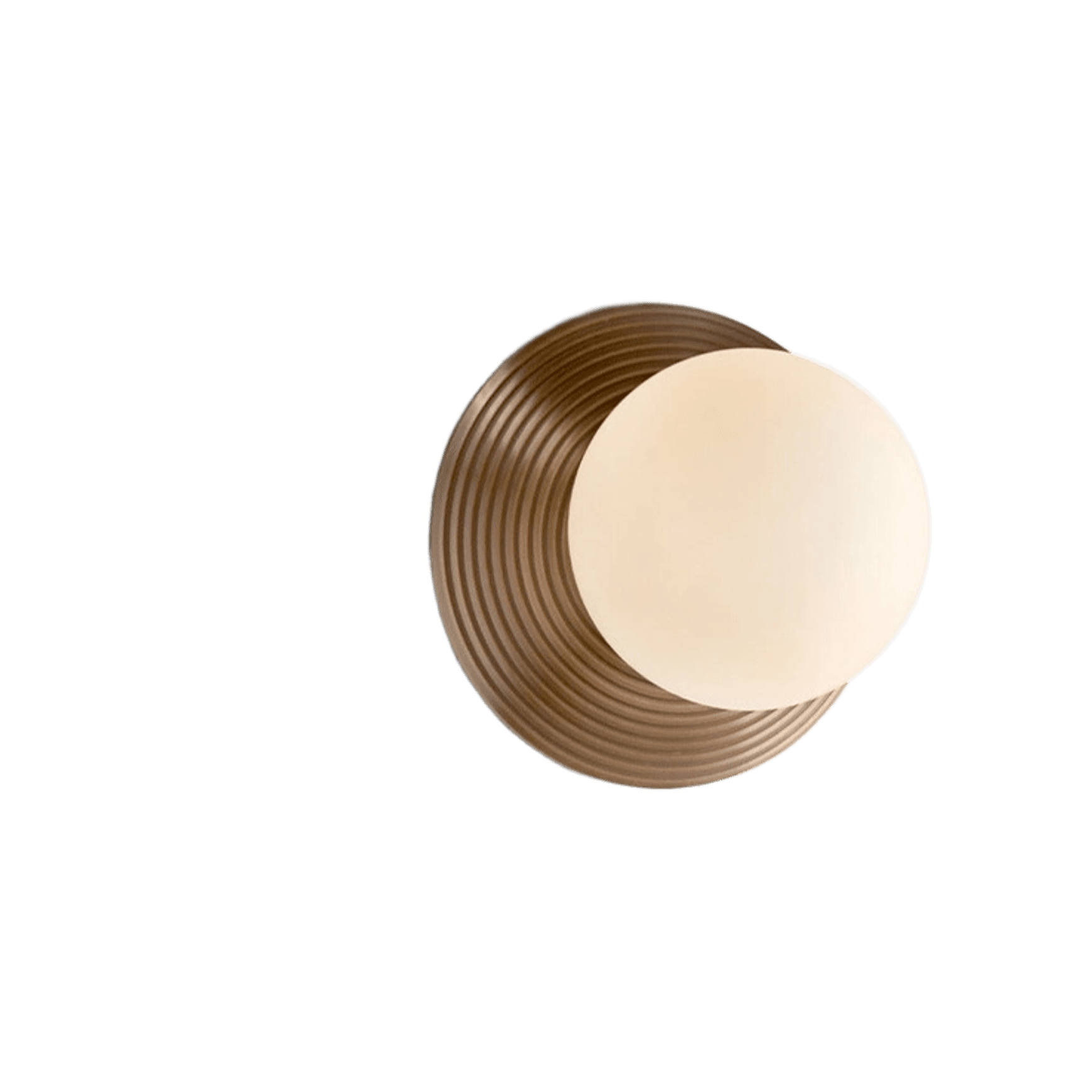 Orbit Brass Wall Light