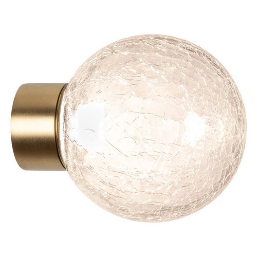 Nocturnal Stella Wall Crackle Glass Wall Light