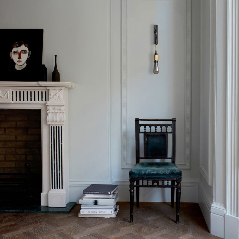 Hooked Wall Light - Nude/Graphite