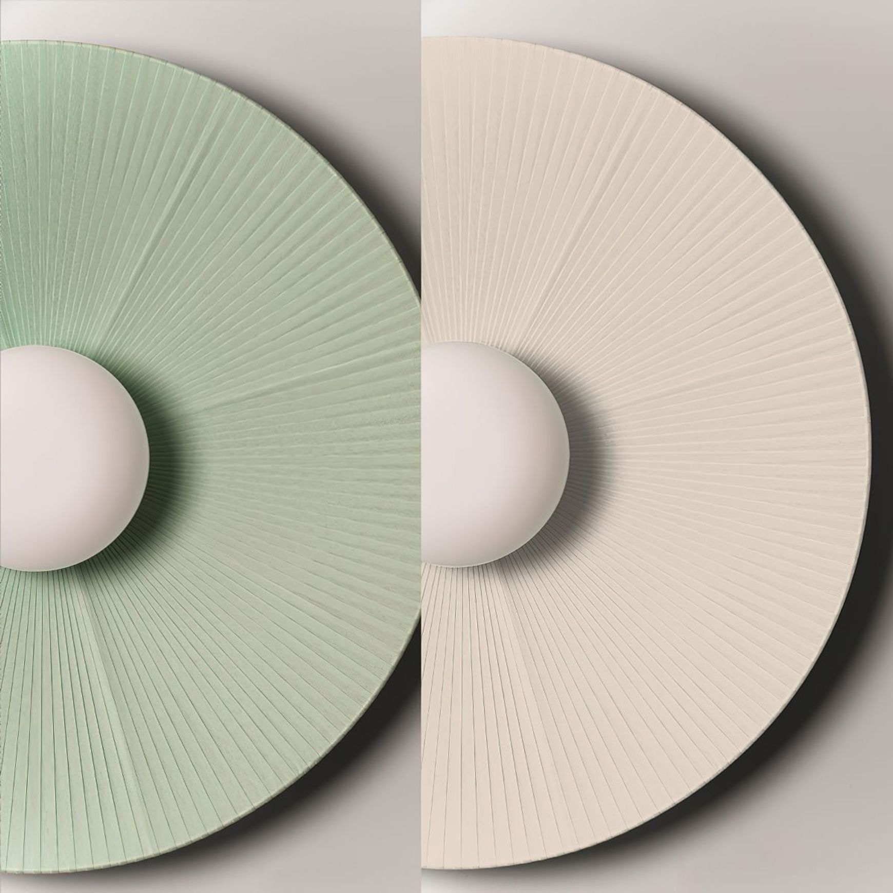 Arctic Circle 55cm Wall Light