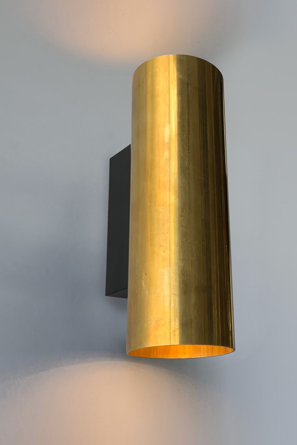 Beama Brass Up Down Wall Light