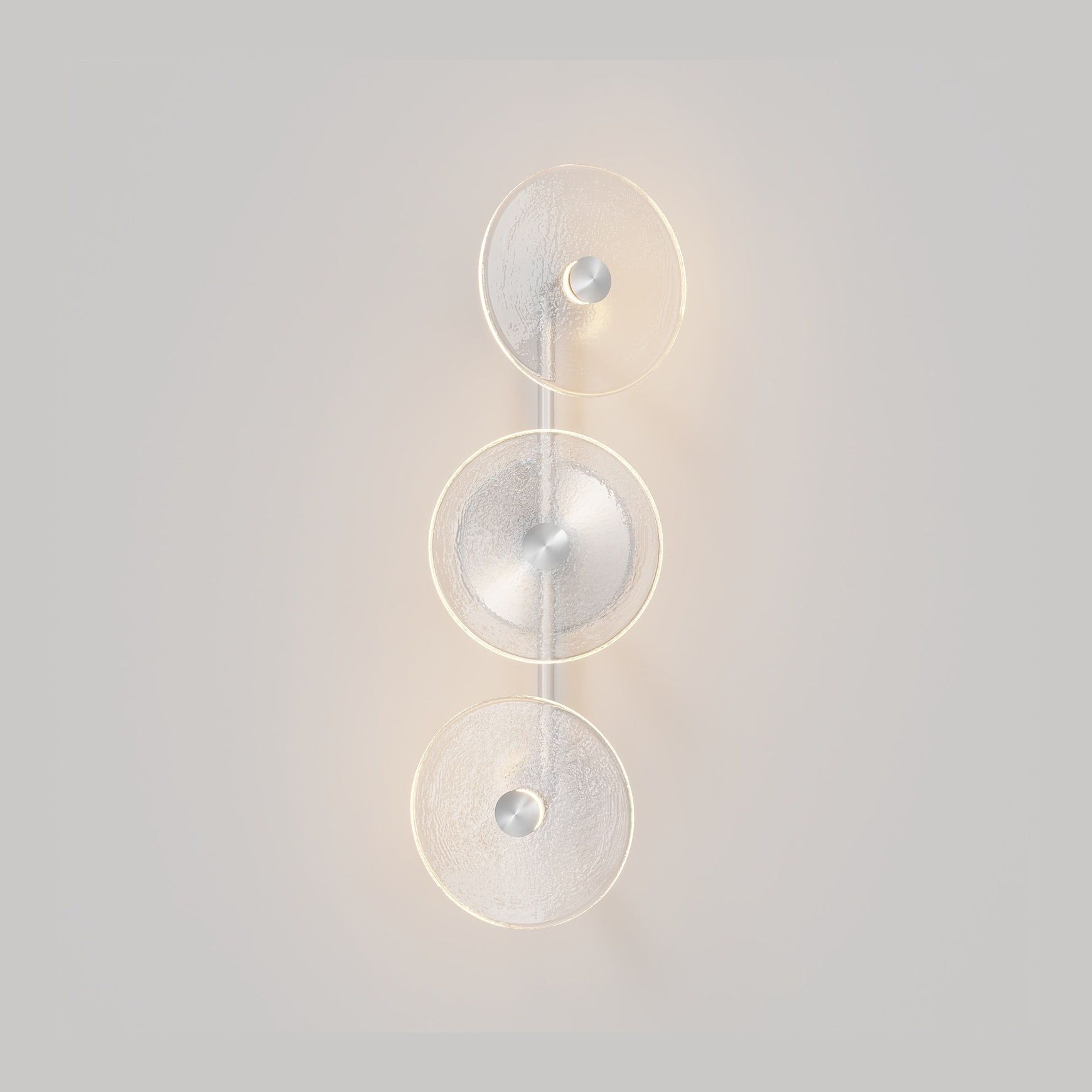 Coral Trio Rod Wall Light - (Off-Centered)