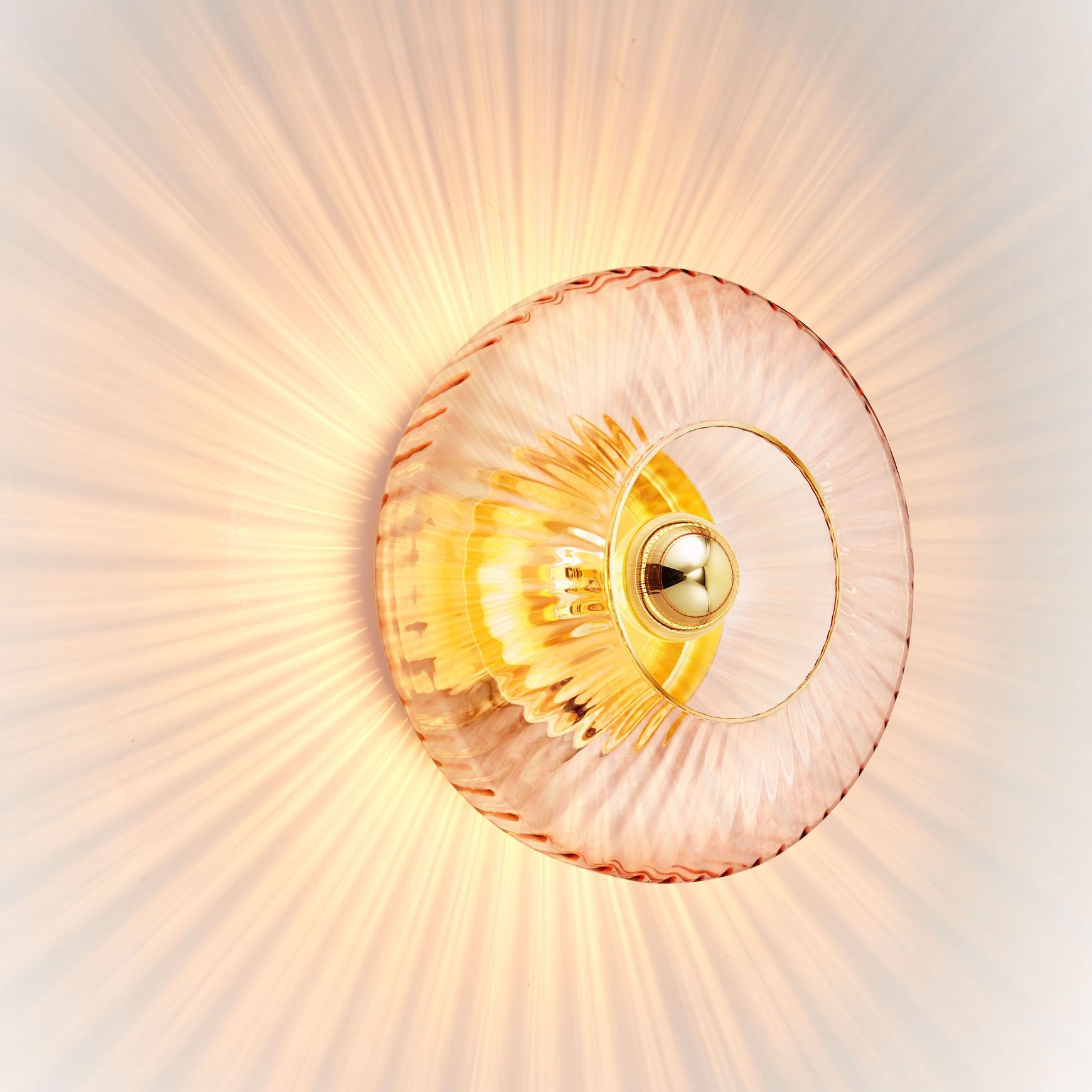 New Wave Optic XL 38cm Wall Light