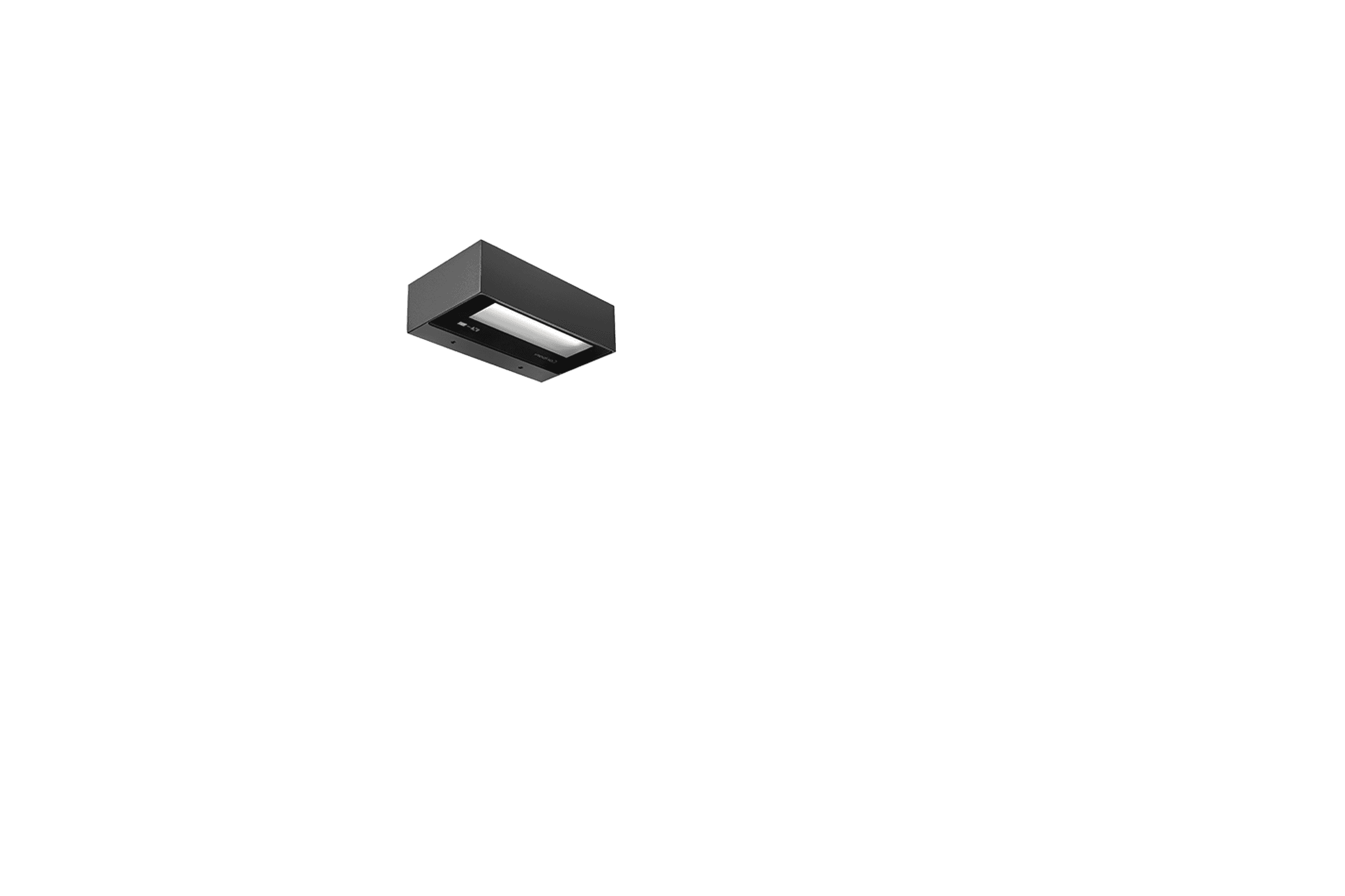 Wall Mounted Light Asymmetric Compact Outdoor IP66 LED