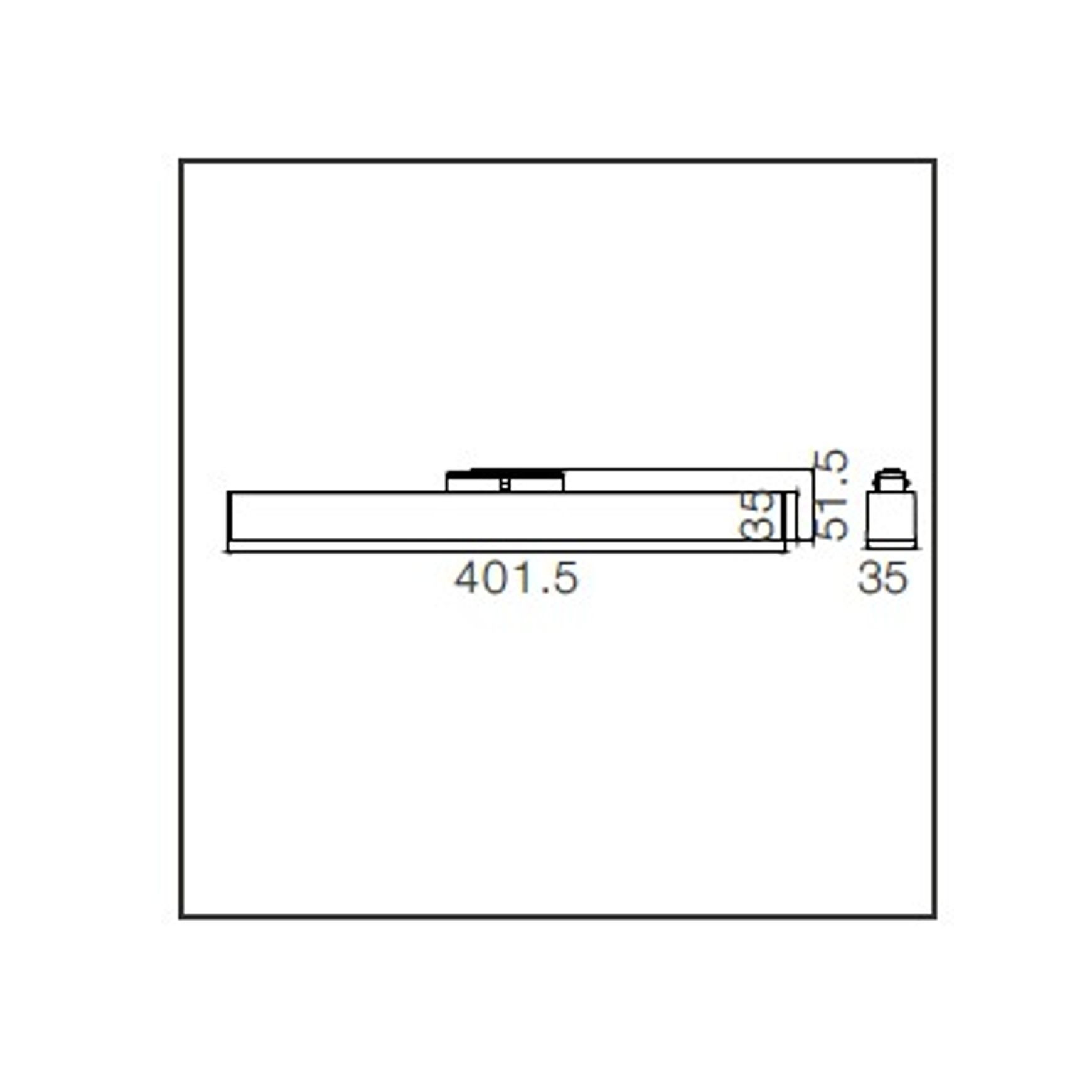 Magnetic Fixed Multi Grid Light