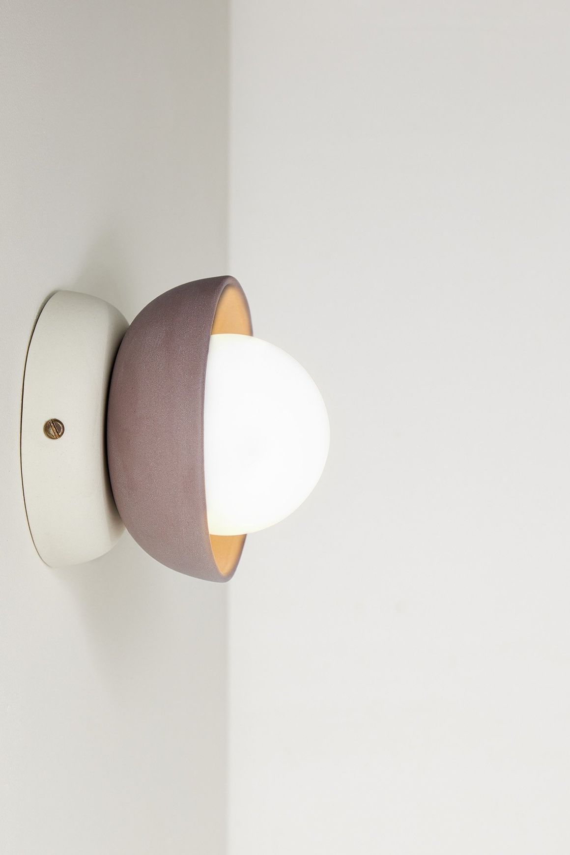 Mani Mini Sconce — Compact Porcelain Wall Light