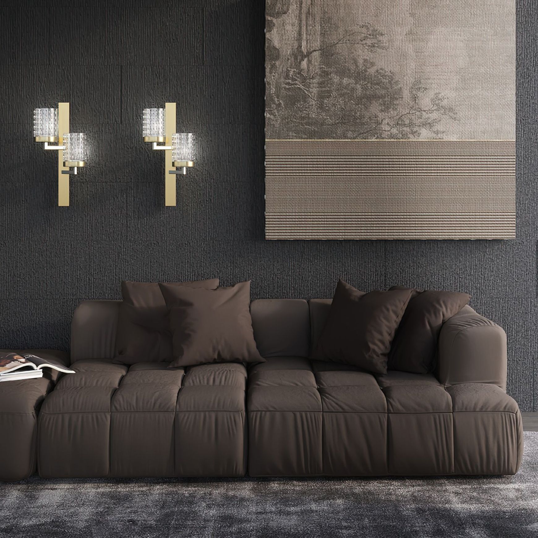 Quarzo AP2 Wall Light