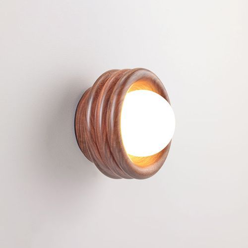 Silo Mini Sconce | Walnut